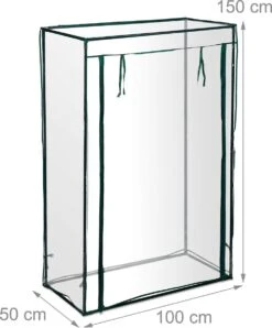 Relaxdays Tomatenkas 150x100x50 Cm - Tuinkas Tomaten - Foliekas - Serre - Kweekkas - PVC -Tuinmeubel Verkoop 994x1200